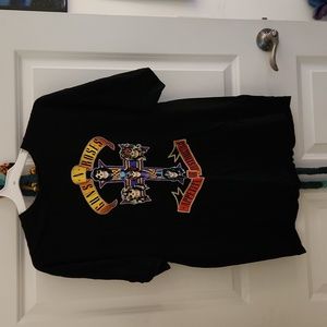 OG Guns N Roses appetite for destruction black t shirt XL
